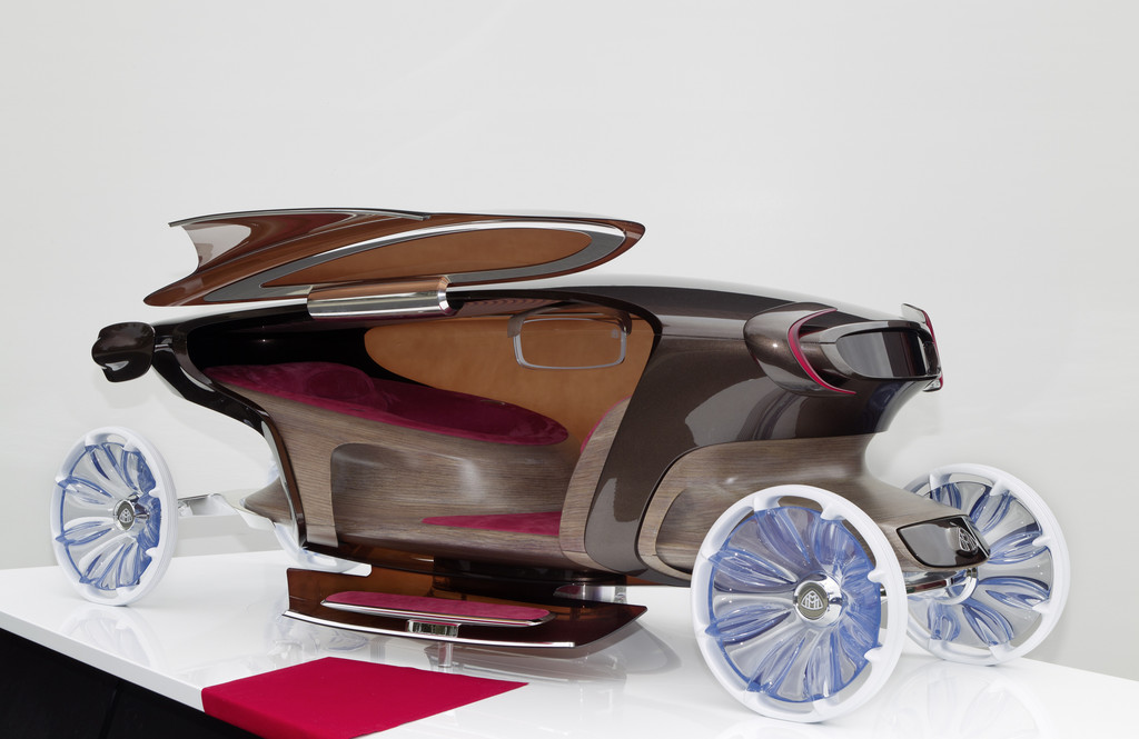 Design Challengen in Los Angeles: ein Maybach der Zukunft als autonom fahrende Berline-Kutsche.
