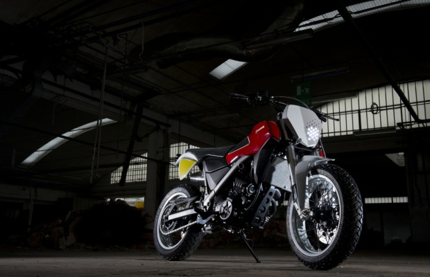 EICMA 2011: Husqvarna präsentiert Scrambler-Konzept Moab