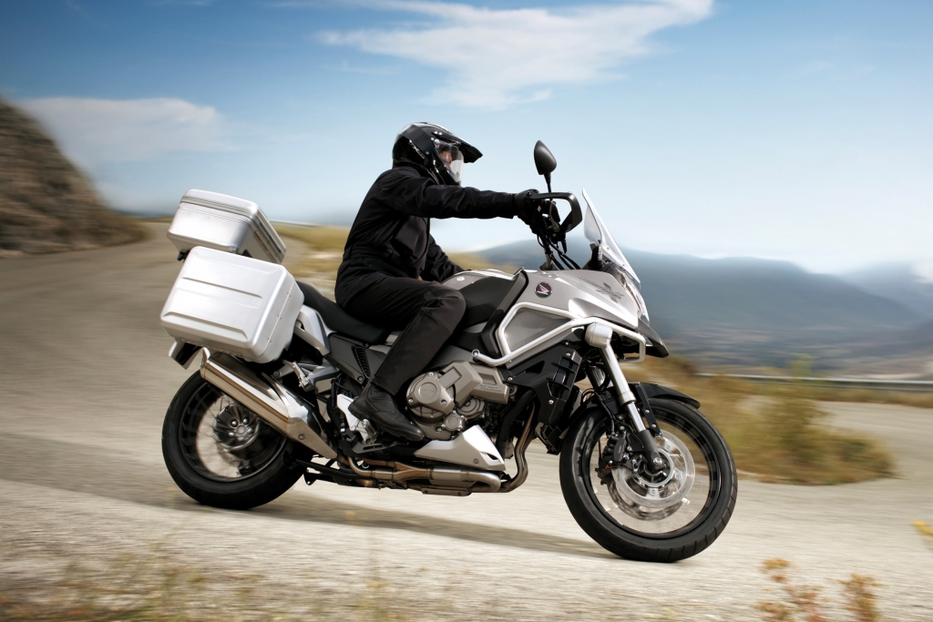 Ebenfalls neu: die Honda Crosstourer.