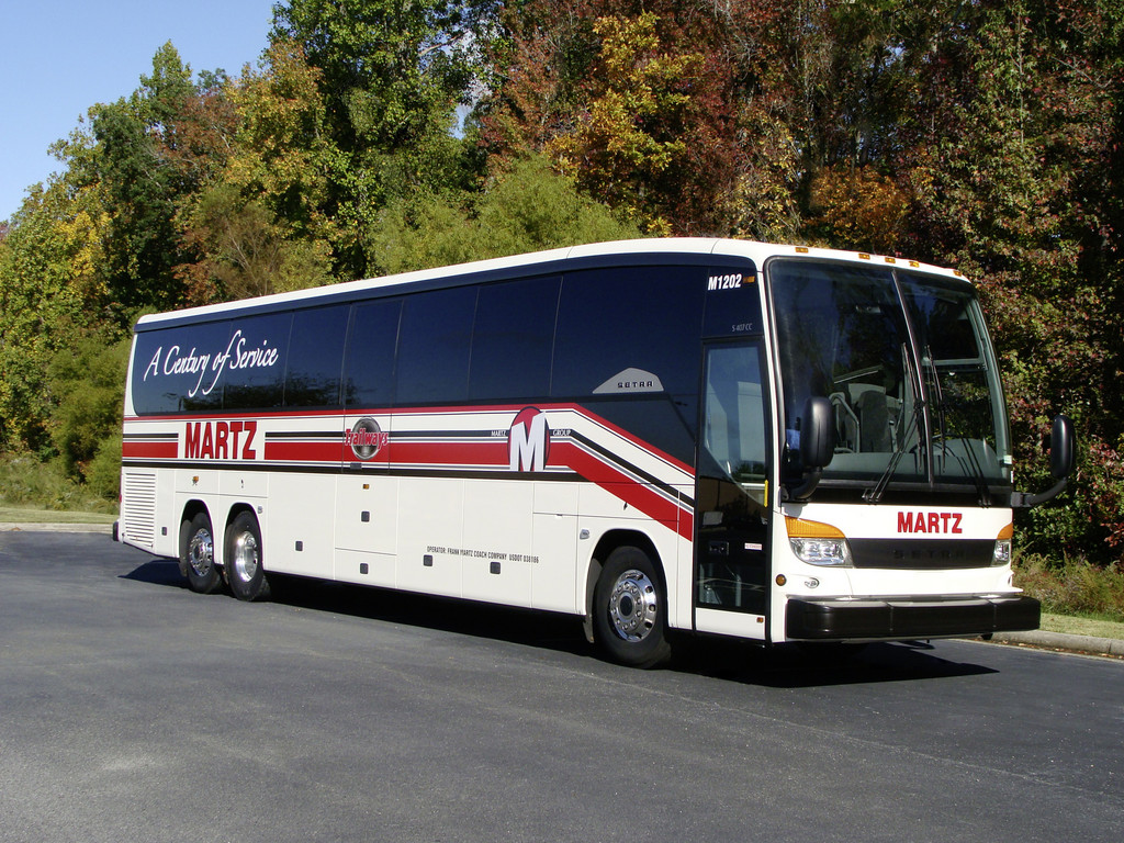 Ein Setra S 407 CC der Martz-Group in San Francisco.