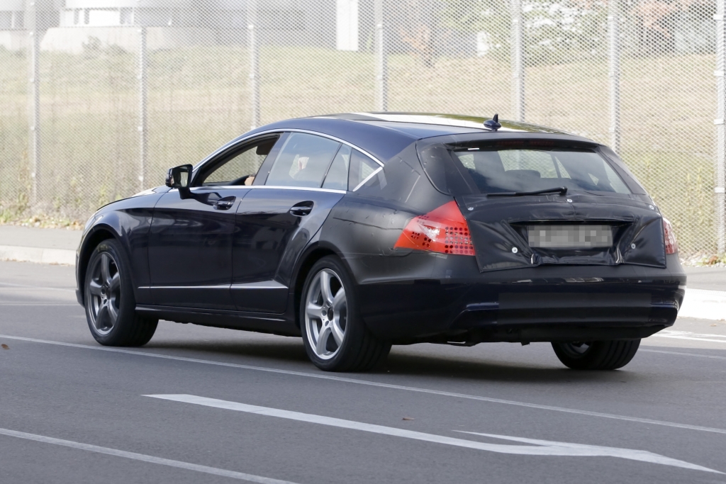 Erwischt: Erlkönig Mercedes CLS Shooting Break
