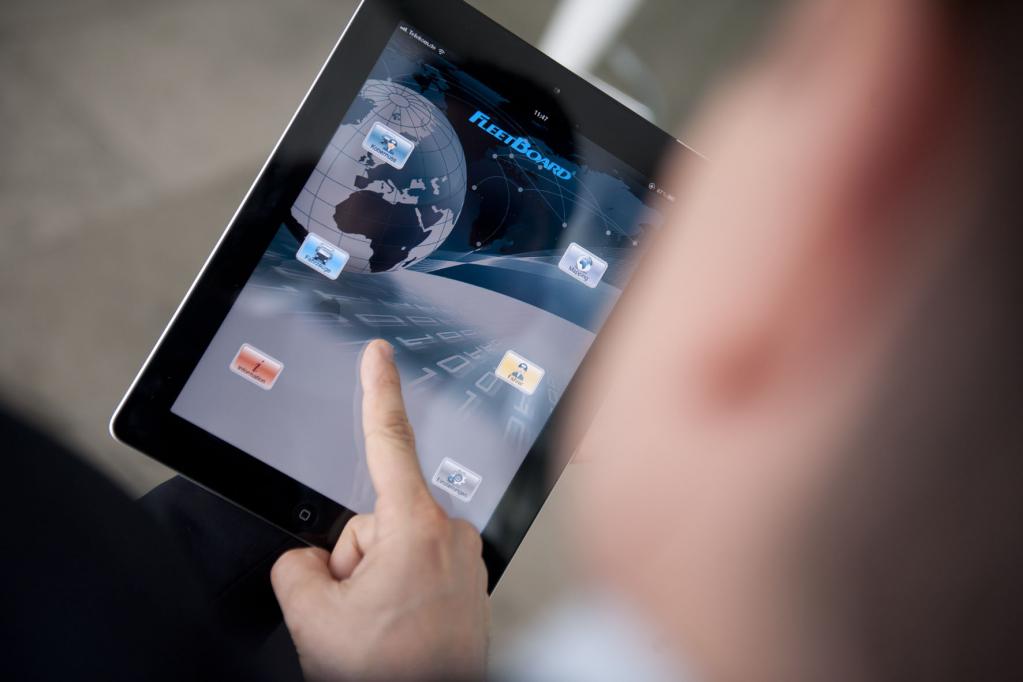 Fleetboard-App für Omnibusse – die neue Anwendung für iPhone oder iPad ist kostenlos verfügbar. 