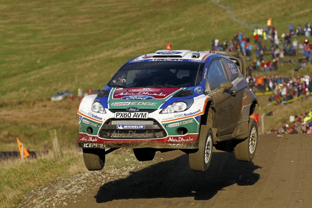 Ford Fiesta RS World Rally Car von Jari-Matti Latvala und Miikka Anttila.
