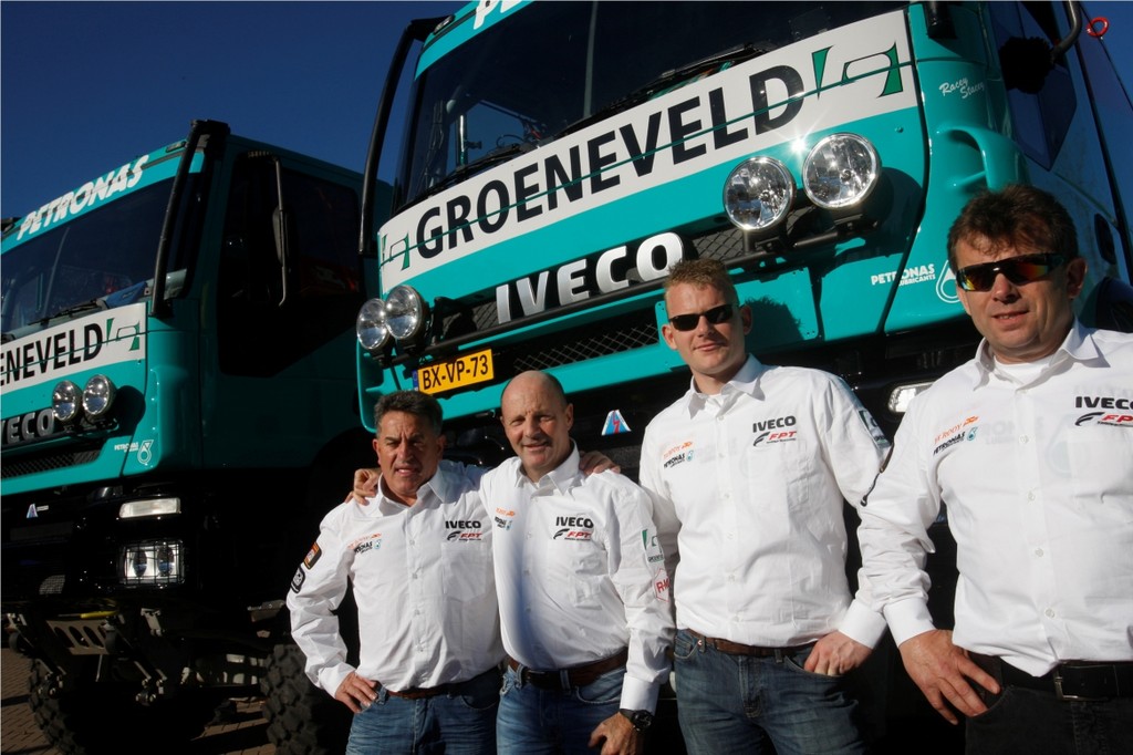 Iveo will bei der Dakar 2012 die Vormachtstellung der russischen Kamaz-Flotte brechen.