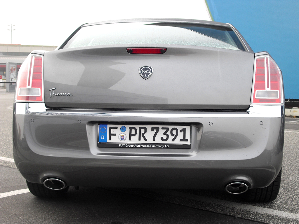 Lancia Thema: Die Heckpartie mutet durchaus auch noch amerikanisch an. 