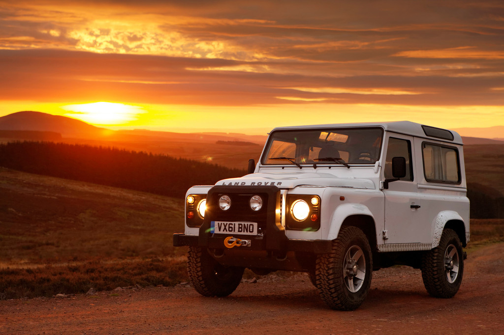 Land Rover Defender, 2012: Warten auf den Marlboro-Man.
