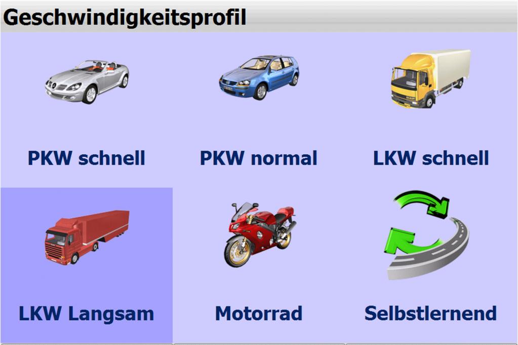 Lkw-Navigation berücksichtigt persönlichen Fahrstil