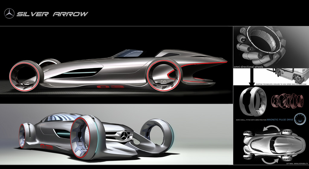 Los Angeles Design Challenge 2011: Mercedes-Benz Silberpfeil.