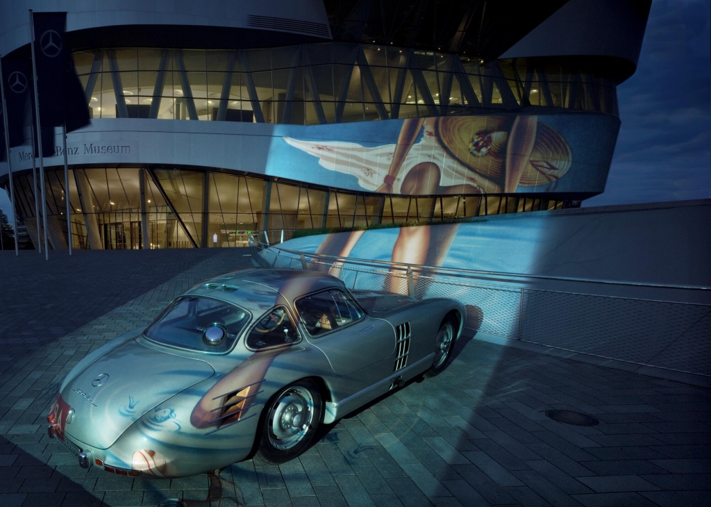 Mercedes-Benz Classic Kalender2012 „Starlight. The Legendary SL - The First Six Decades“ Motiv: The Nylon Years 1953.