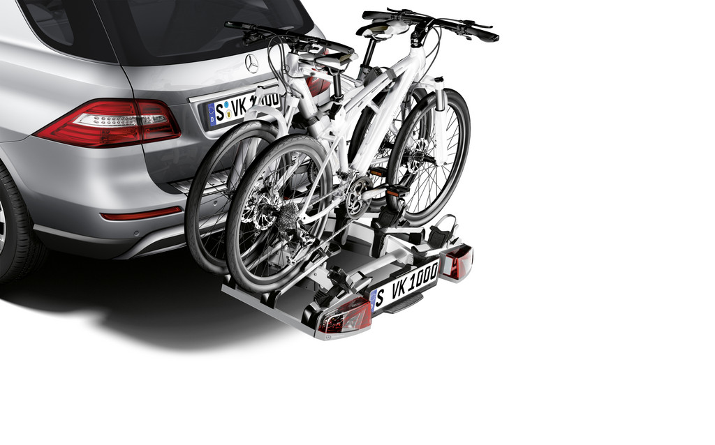Mercedes-Benz bietet viel Zubehör für die M-Klasse