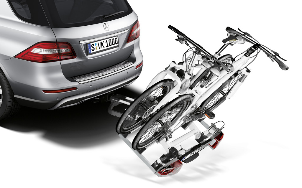 Mercedes-Benz bietet viel Zubehör für die M-Klasse
