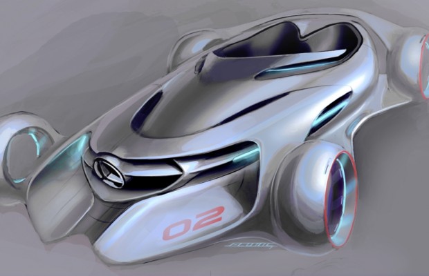 Mercedes-Benz designt  drei Autos für Hollywoodfilme