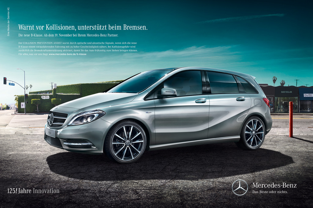 Mercedes-Benz startet Launchkampagne für die B-Klasse