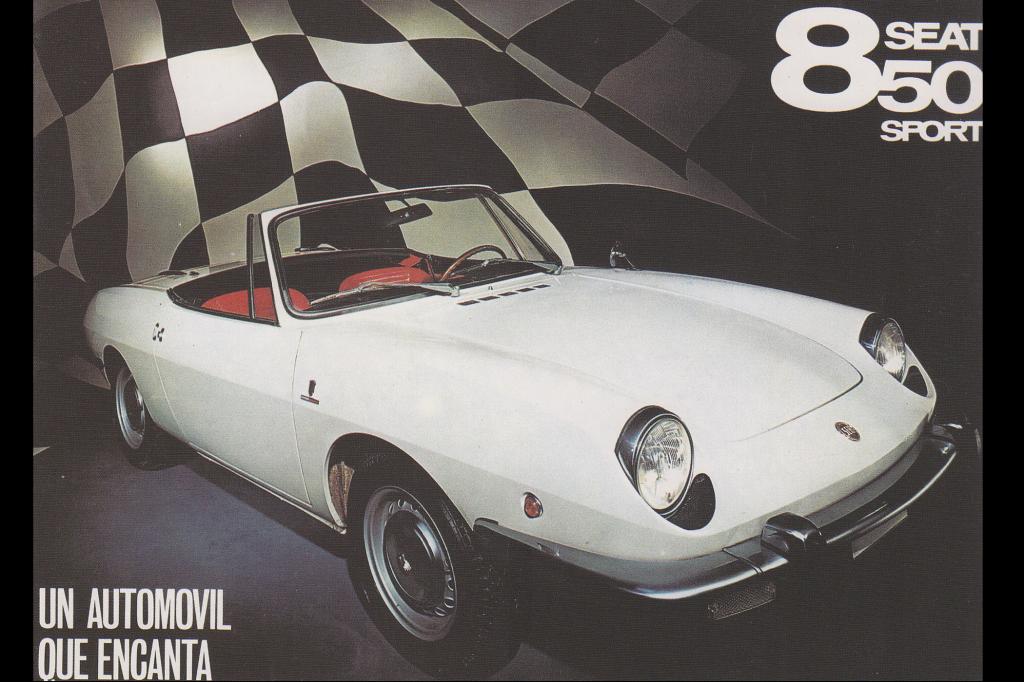 Mit dem Seat 850 Sport Spider wurde es 1970 sportlich