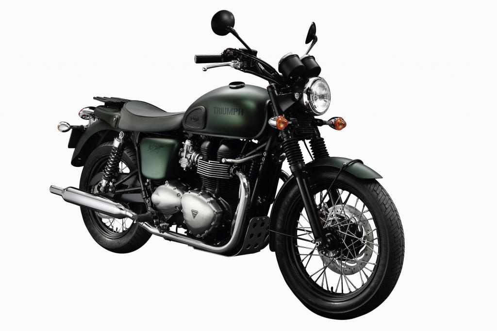 Moderner Klassiker, die Triumph Bonneville Steve McQueen-Edition 