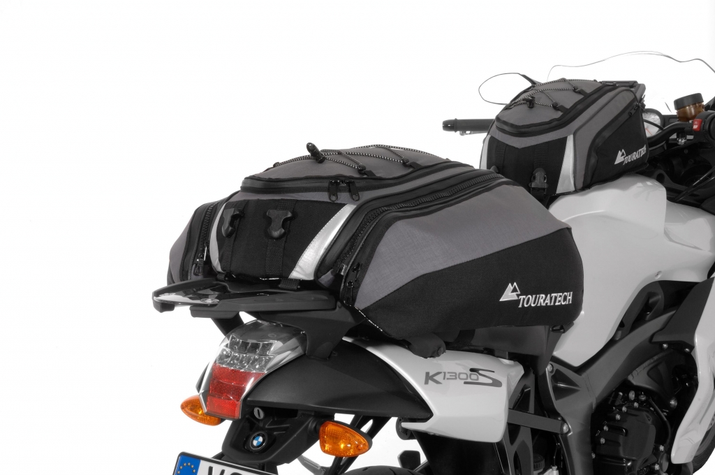 Motorradausstatter Touratec hat Soziustasche Travel Bag im Programm