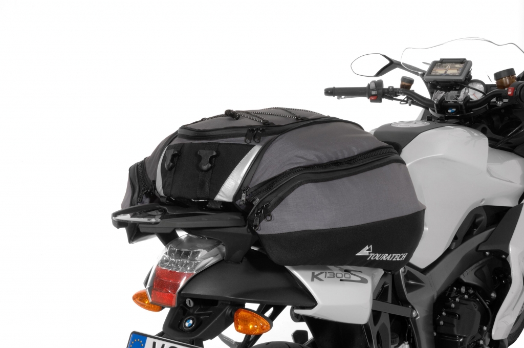 Motorradausstatter Touratec hat Soziustasche Travel Bag im Programm