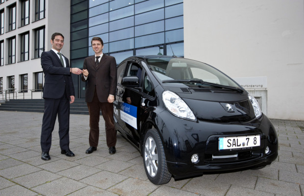 Peugeot Ion für Saarlands Wirtschaftsministerium