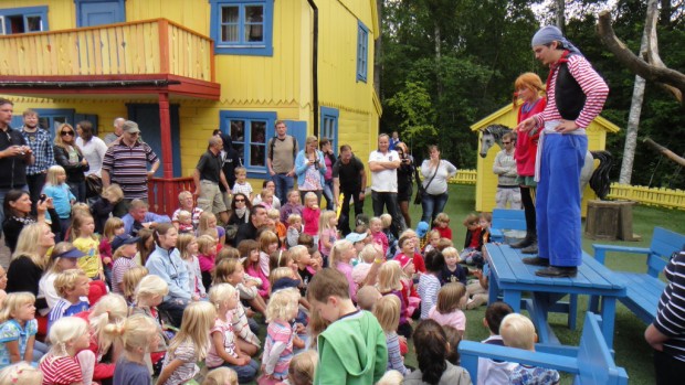 Pippi, Villa Kunterbunt, Pferd „Kleiner Onkel“. Fotos: Astrid Lindgrens Värld