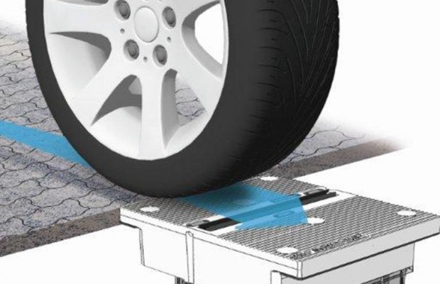 Reifenprofilmessung im fließenden Verkehr