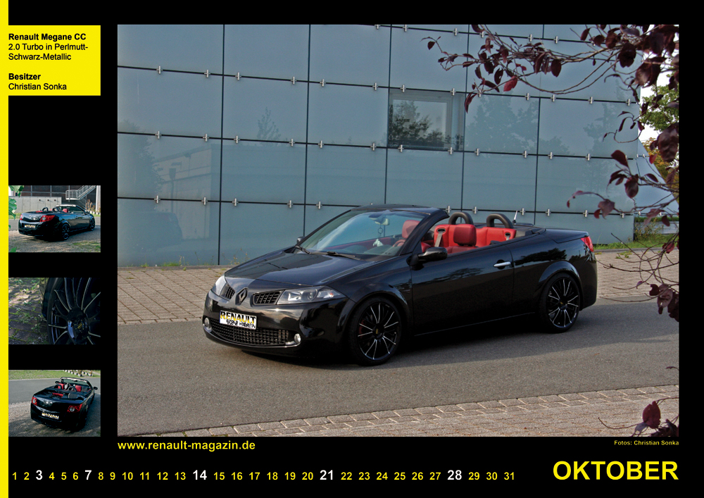 Renault-Scene-Magazin Kalender 2012