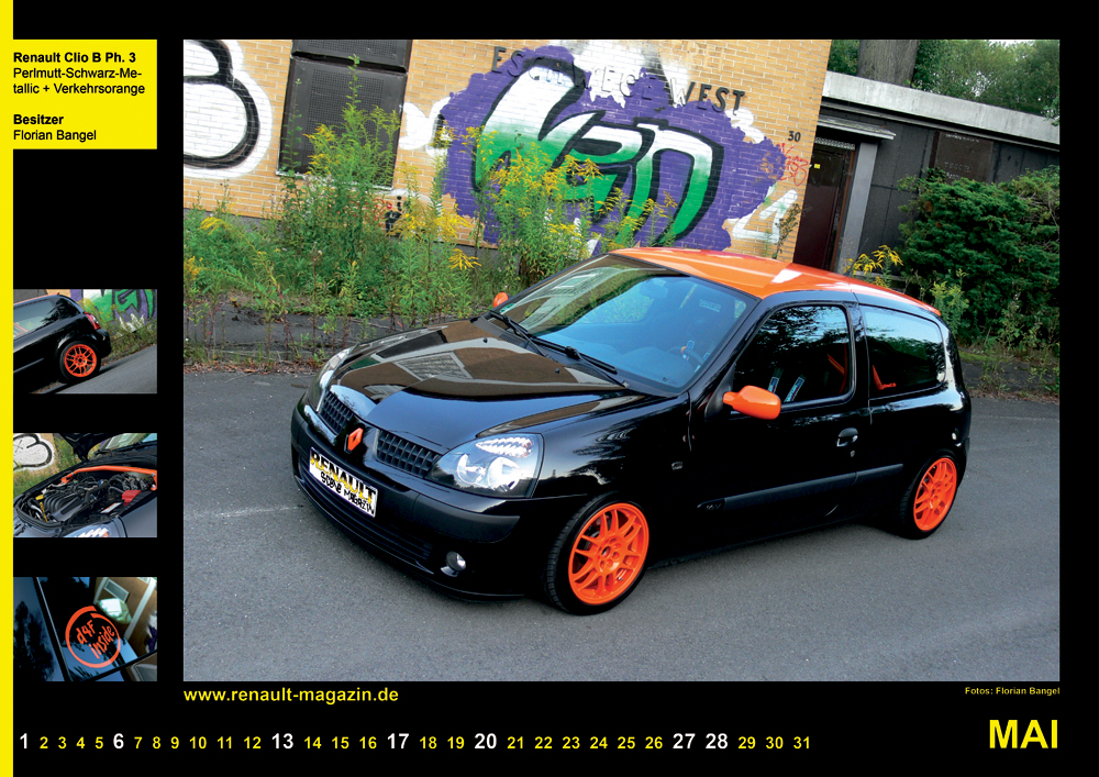 Renault-Scene-Magazin Kalender 2012