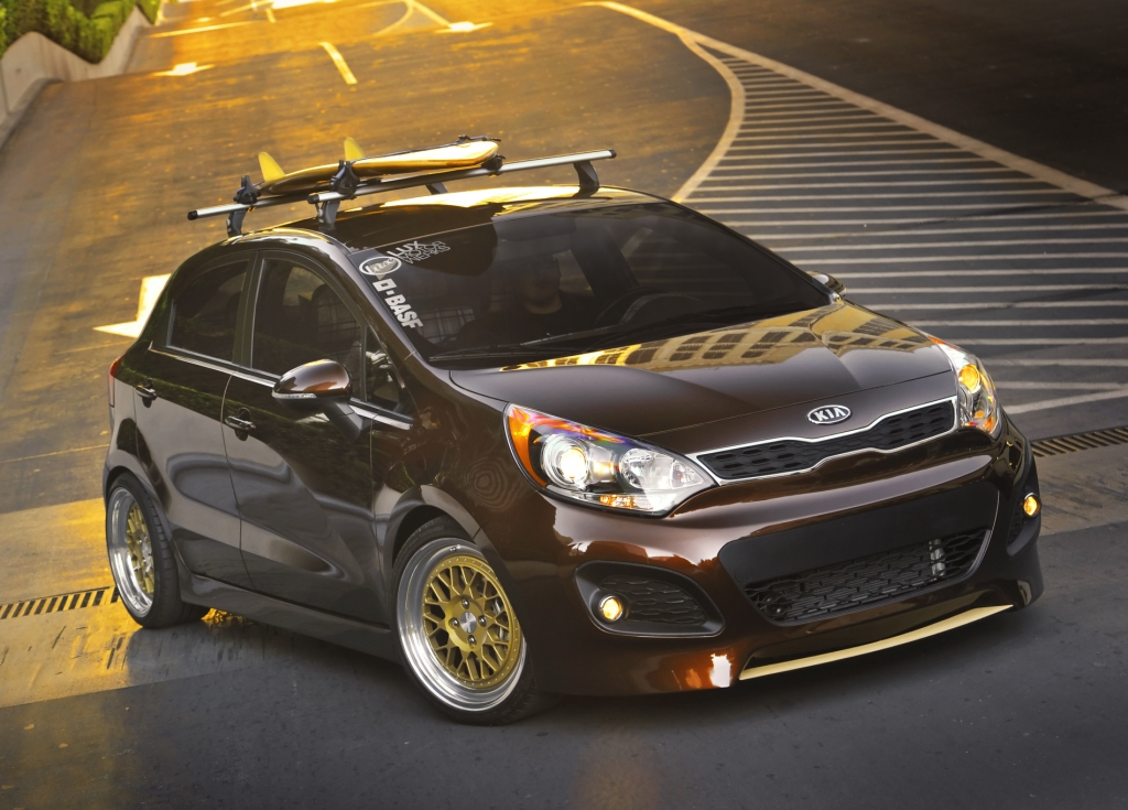 SEMA 2011: Kia zeigt in Las Vegas Rio für Surfer