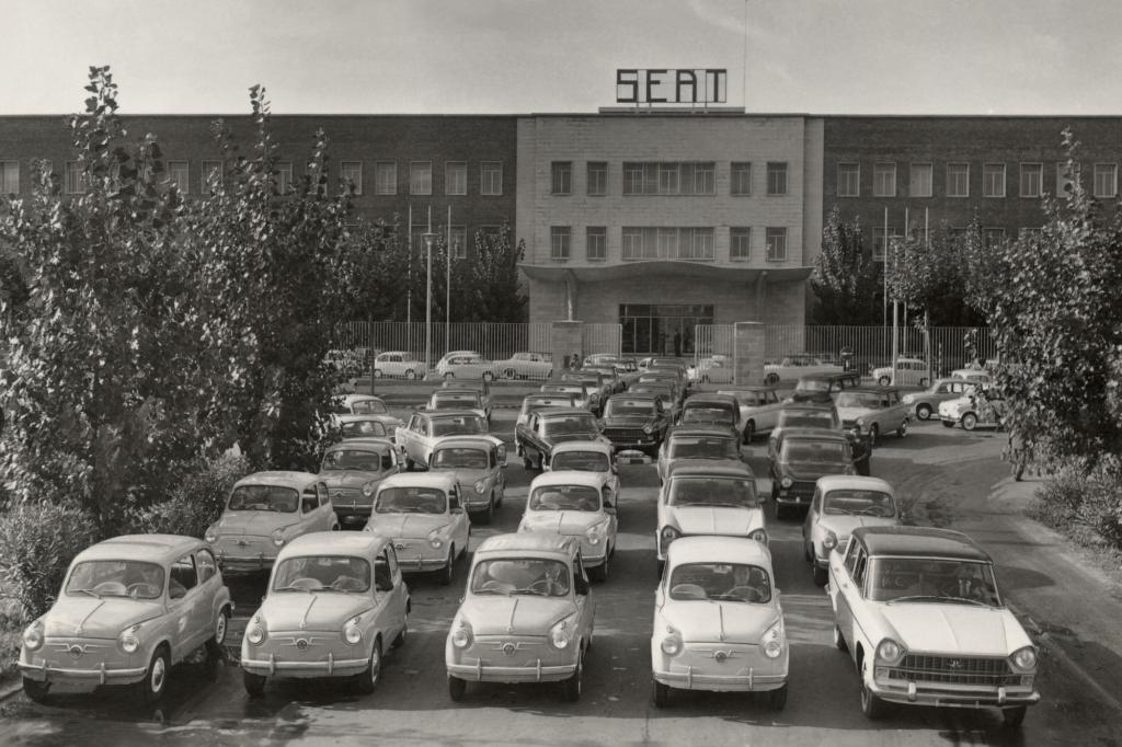 Seat begann mit Lizenznachbauten von Fiat-Modellen