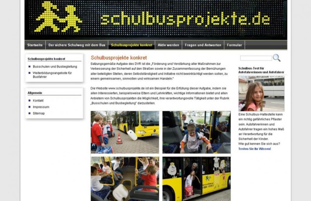 Sicher im Schulbus unterwegs