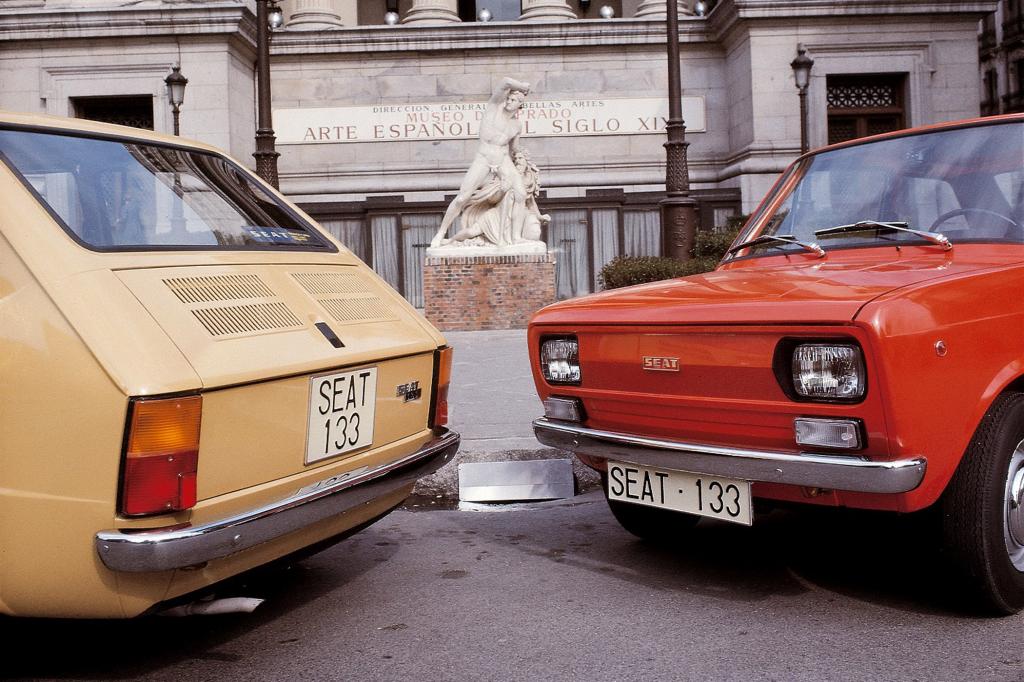 Sieht fast aus wie ein Fiat: der Seat 133