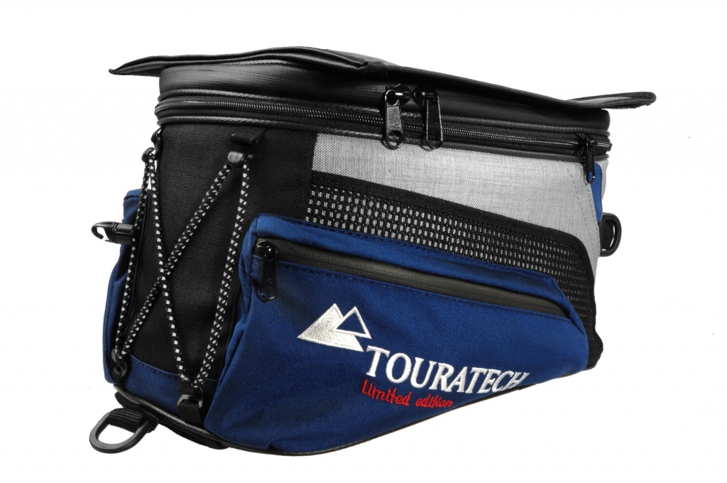 Touratech Tank-Rucksack Blue Edition in limitierter Sonderserie