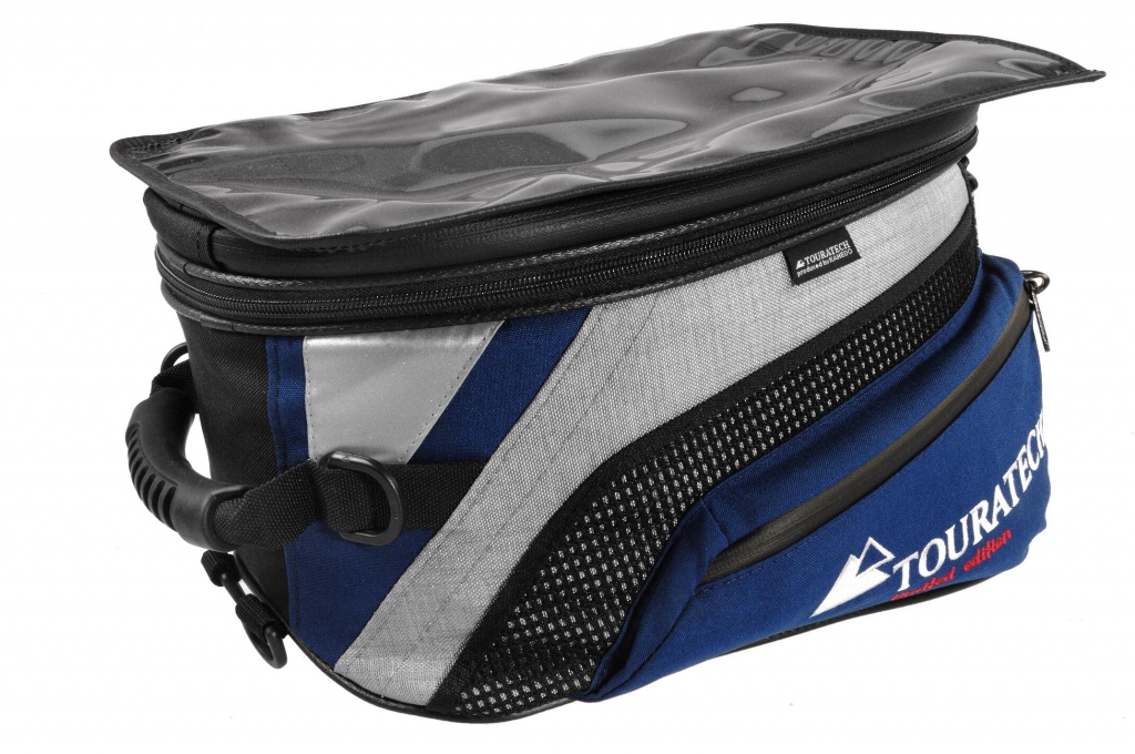 Touratech Tank-Rucksack Blue Edition in limitierter Sonderserie