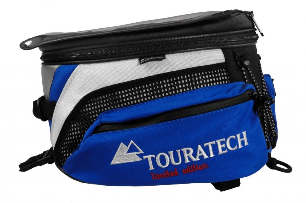 Touratech Tank-Rucksack Blue Edition in limitierter Sonderserie