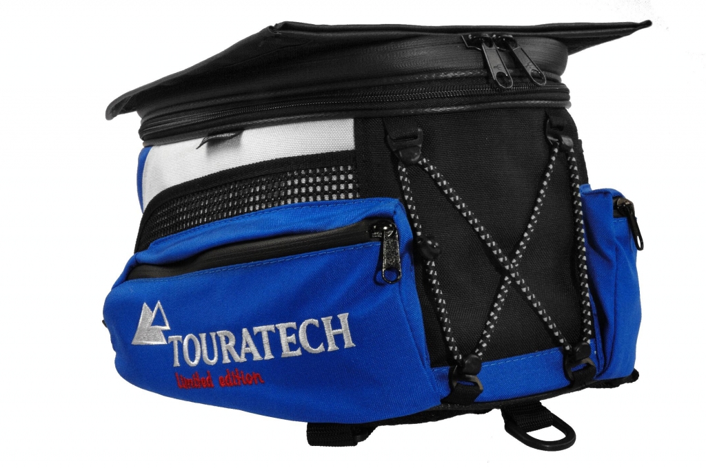 Touratech Tank-Rucksack Blue Edition in limitierter Sonderserie