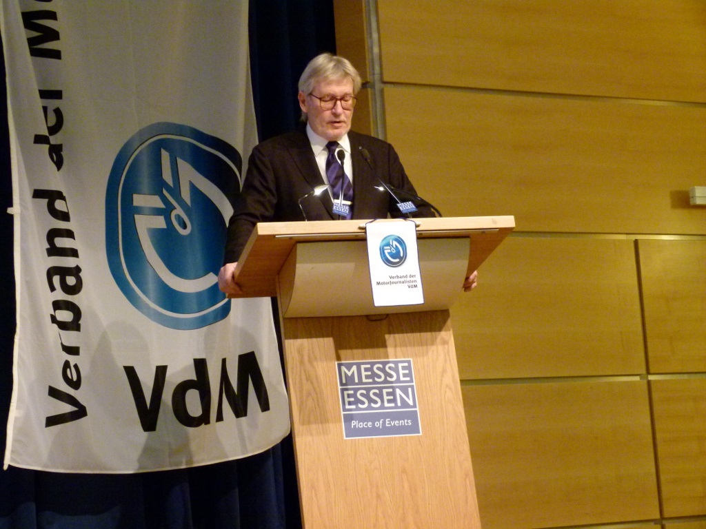 VdM-Preisverleihung: Johny-Rozendaal-Uhr 2012 geht an Christian Danner