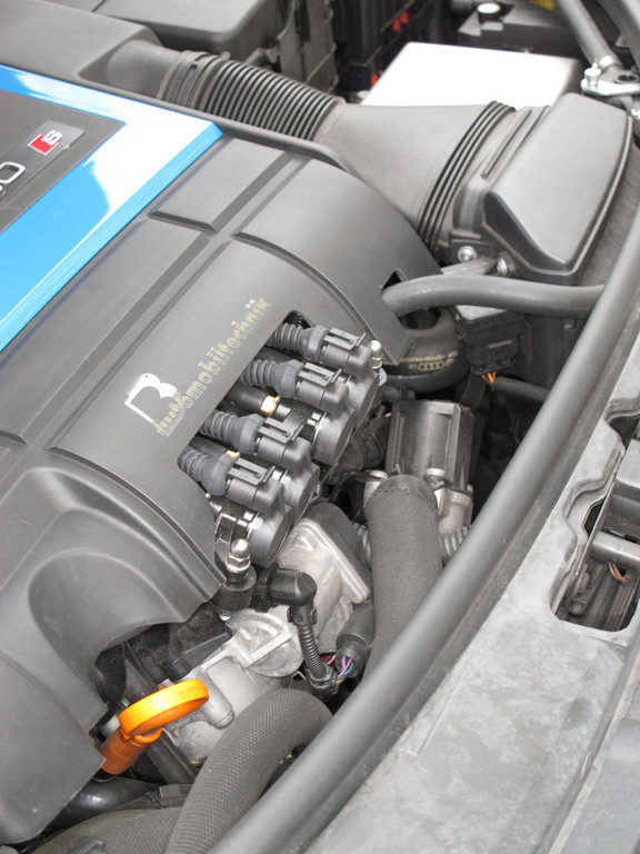 Von B & B getunter Audi S3 mit Autogasanlage.