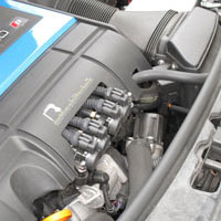 Von B & B getunter Audi S3 mit Autogasanlage.