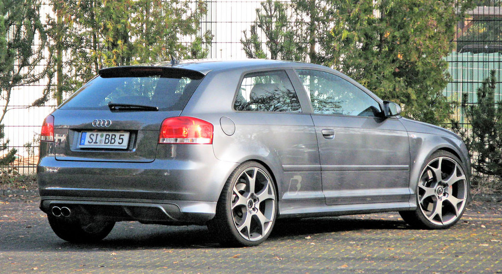 Von B & B getunter Audi S3 mit Autogasanlage.