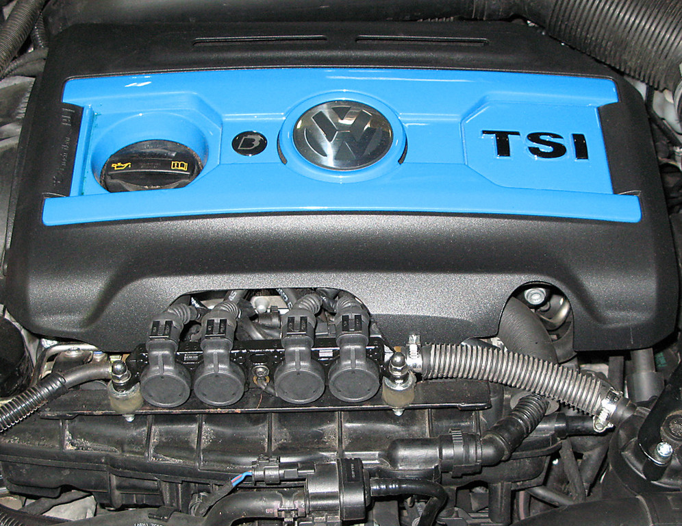 Von B & B getunter Volkswagen Scirocco 2.0 TSI mit Autogasanlage.