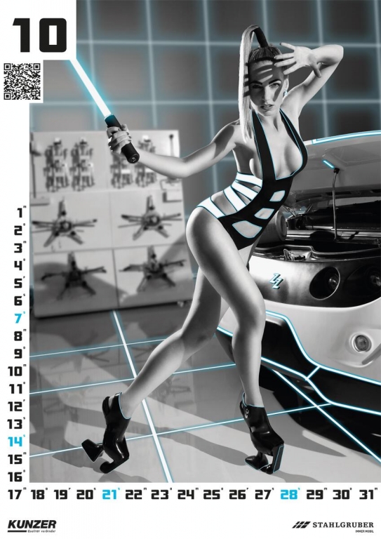 WERKSTATTkultur 2012: Stahlgrubers neuer Erotikkalender ist da!