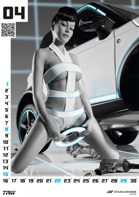WERKSTATTkultur 2012: Stahlgrubers neuer Erotikkalender ist da!