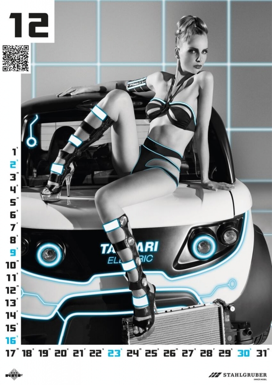 WERKSTATTkultur 2012: Stahlgrubers neuer Erotikkalender ist da!