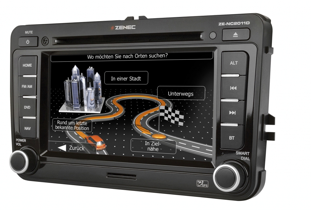 ZENEC E>GOs mit neuer Multimedia-Navigation