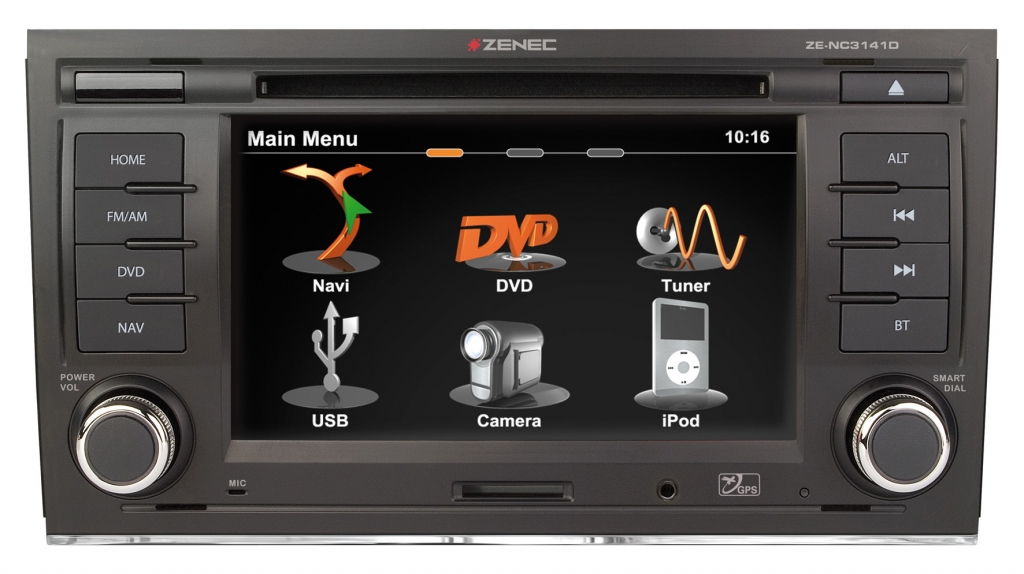 ZENEC E>GOs mit neuer Multimedia-Navigation