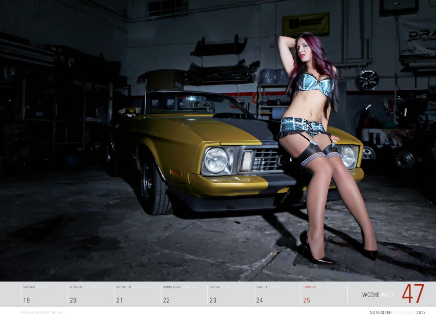 auto.de-Weihnachtsgewinnspiel: „Girls & Legendary US-Cars“ Kalender 2012
