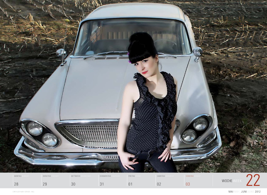auto.de-Weihnachtsgewinnspiel: „Girls & Legendary US-Cars“ Kalender 2012