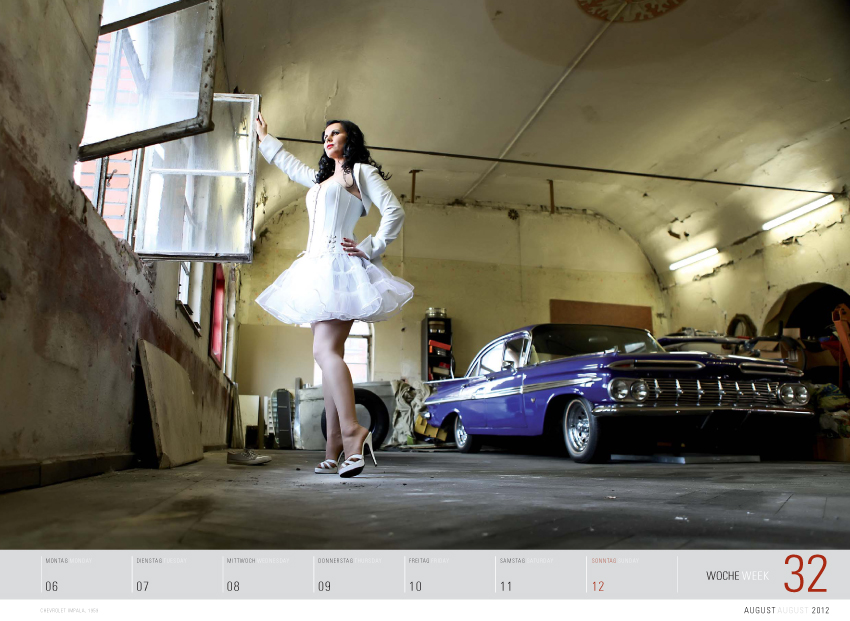 auto.de-Weihnachtsgewinnspiel: „Girls & Legendary US-Cars“ Kalender 2012