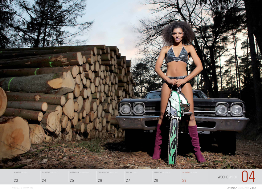 auto.de-Weihnachtsgewinnspiel: „Girls & Legendary US-Cars“ Kalender 2012