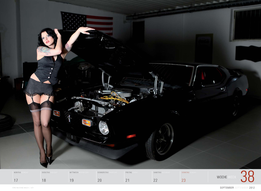 auto.de-Weihnachtsgewinnspiel: „Girls & Legendary US-Cars“ Kalender 2012