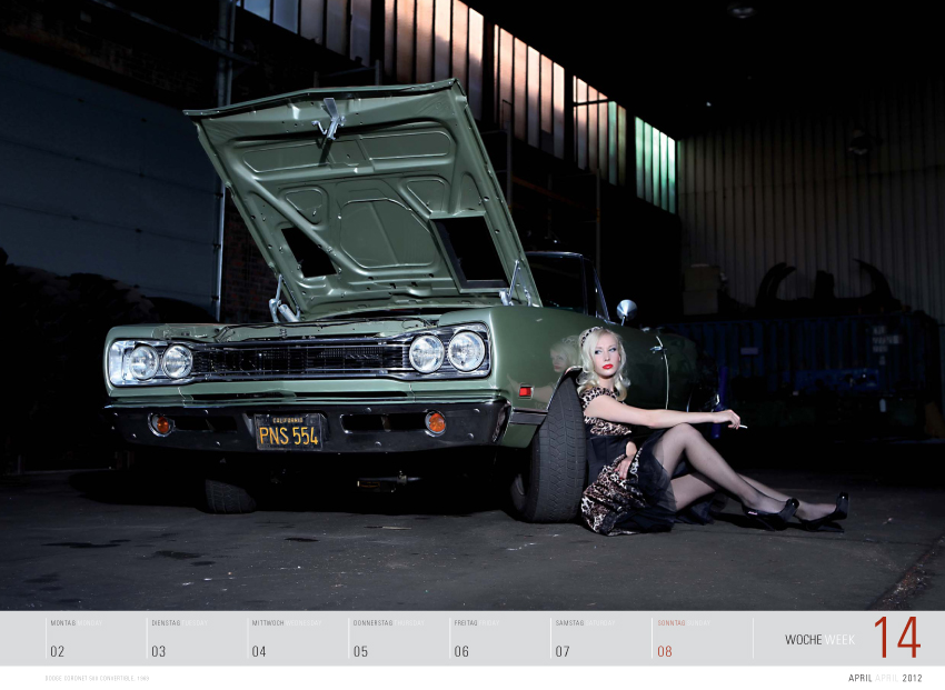 auto.de-Weihnachtsgewinnspiel: „Girls & Legendary US-Cars“ Kalender 2012